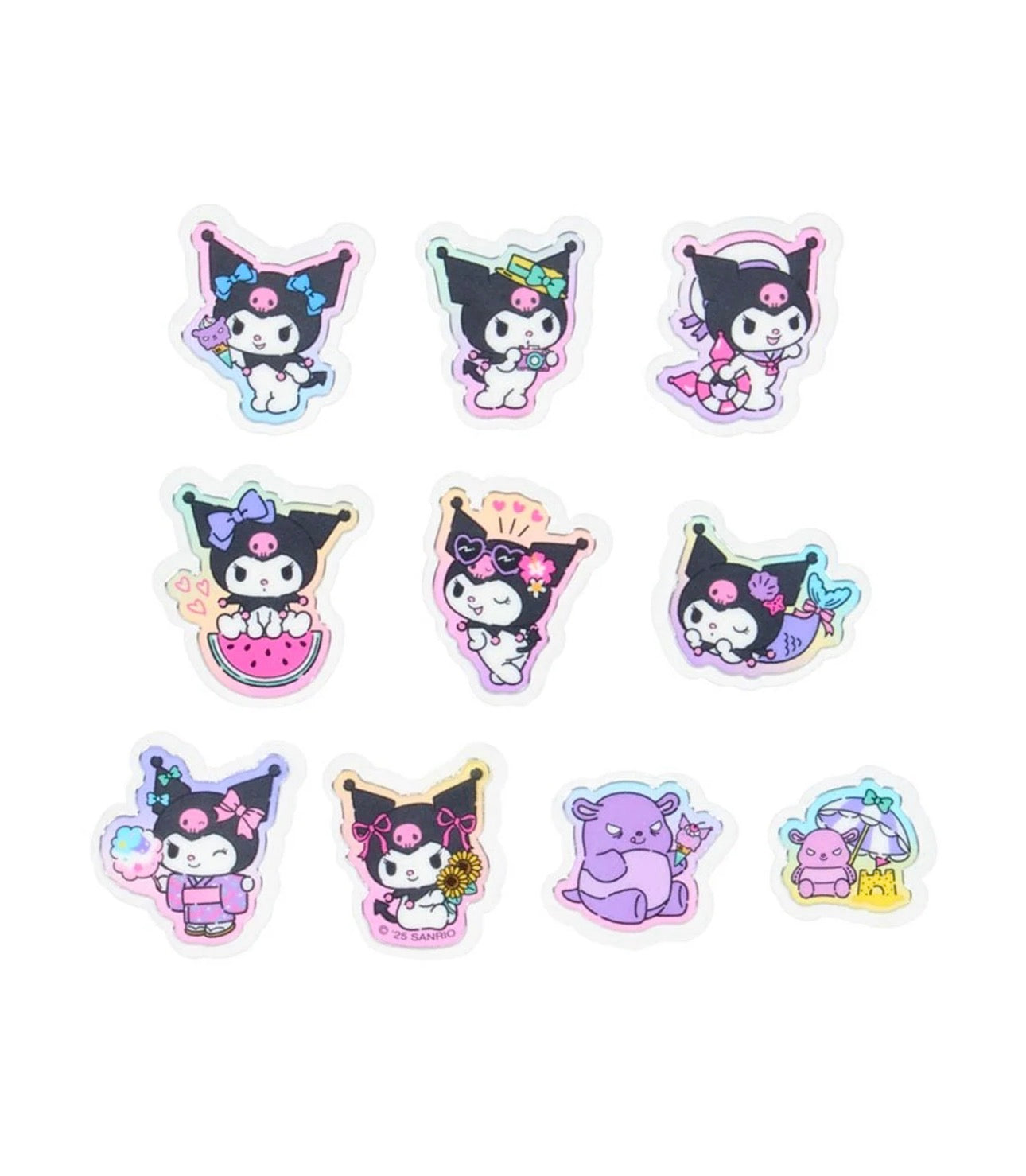 Kuromi Sticker Flakes