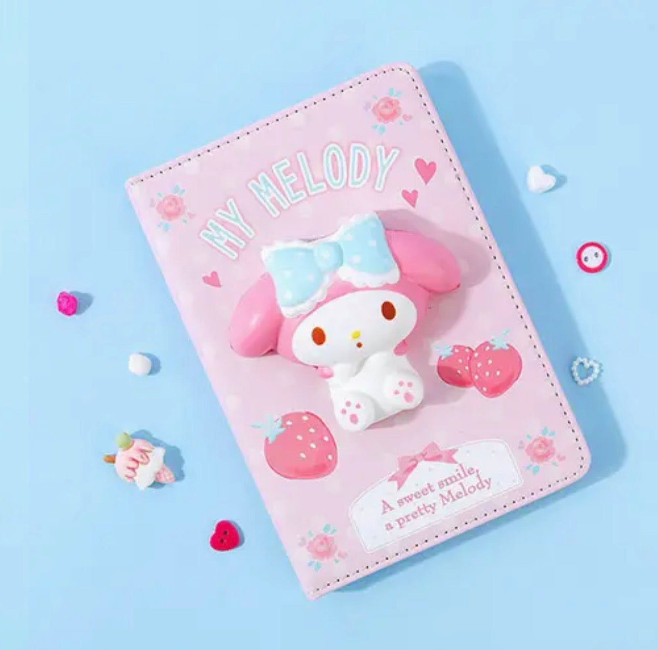 My Melody Plushie Journal