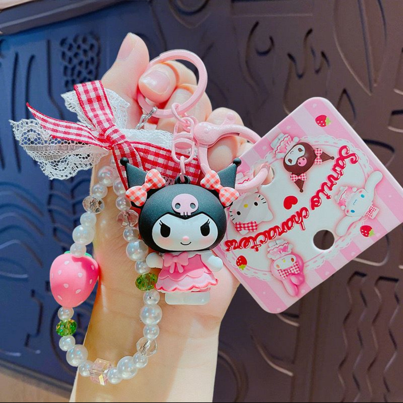 Kuromi Keychain