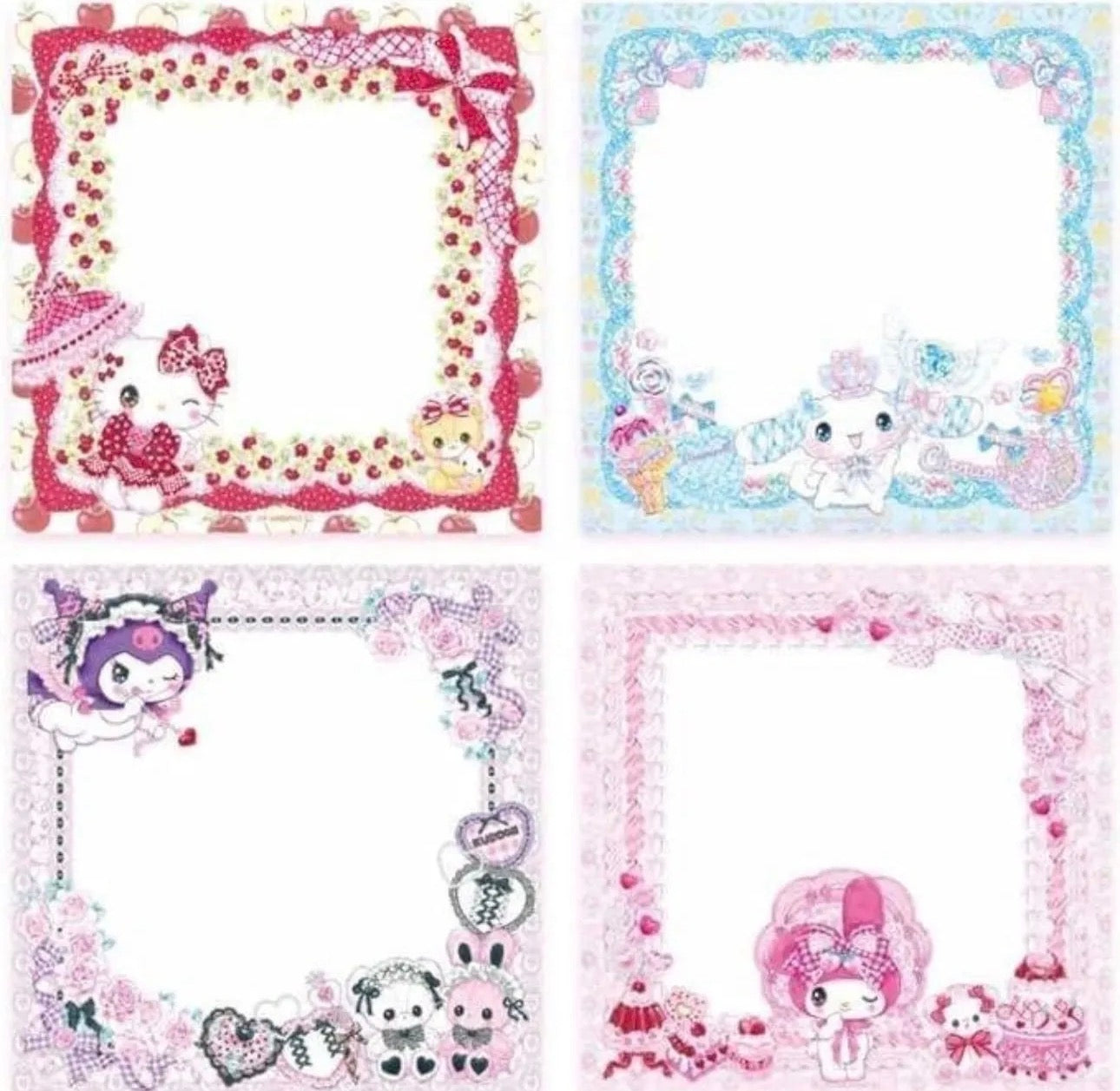 Sanrio Character’s x Amenomori Fumika Collaboration Memopad