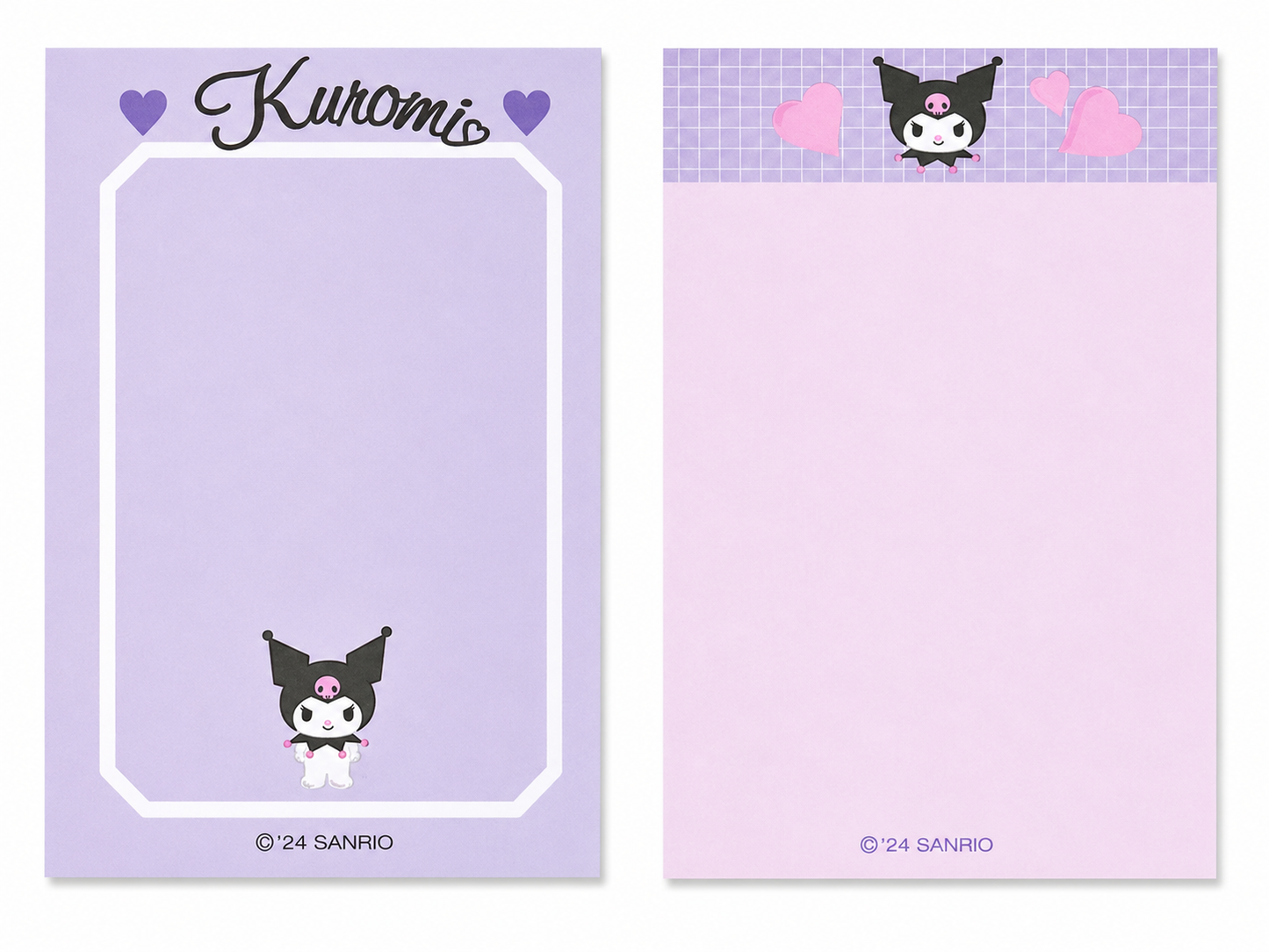 Kuromi Memo Pad