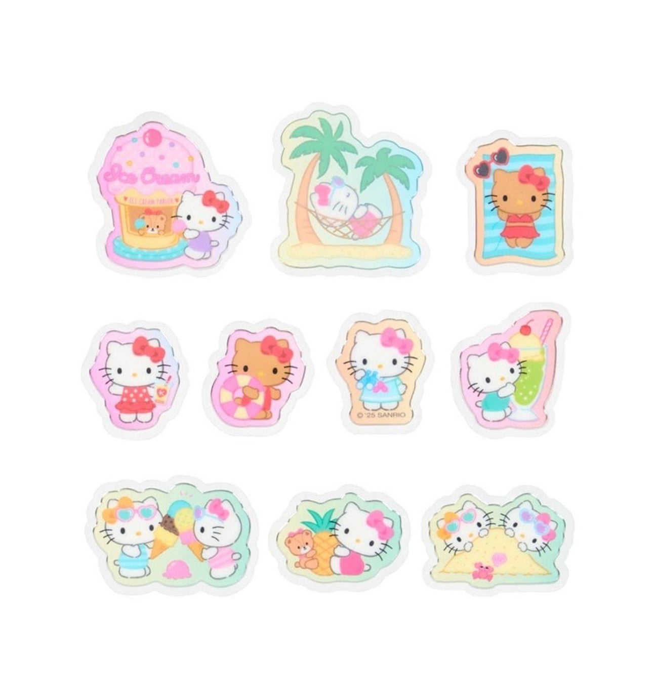 Hello Kitty Japan Licensed Sticker Flakes