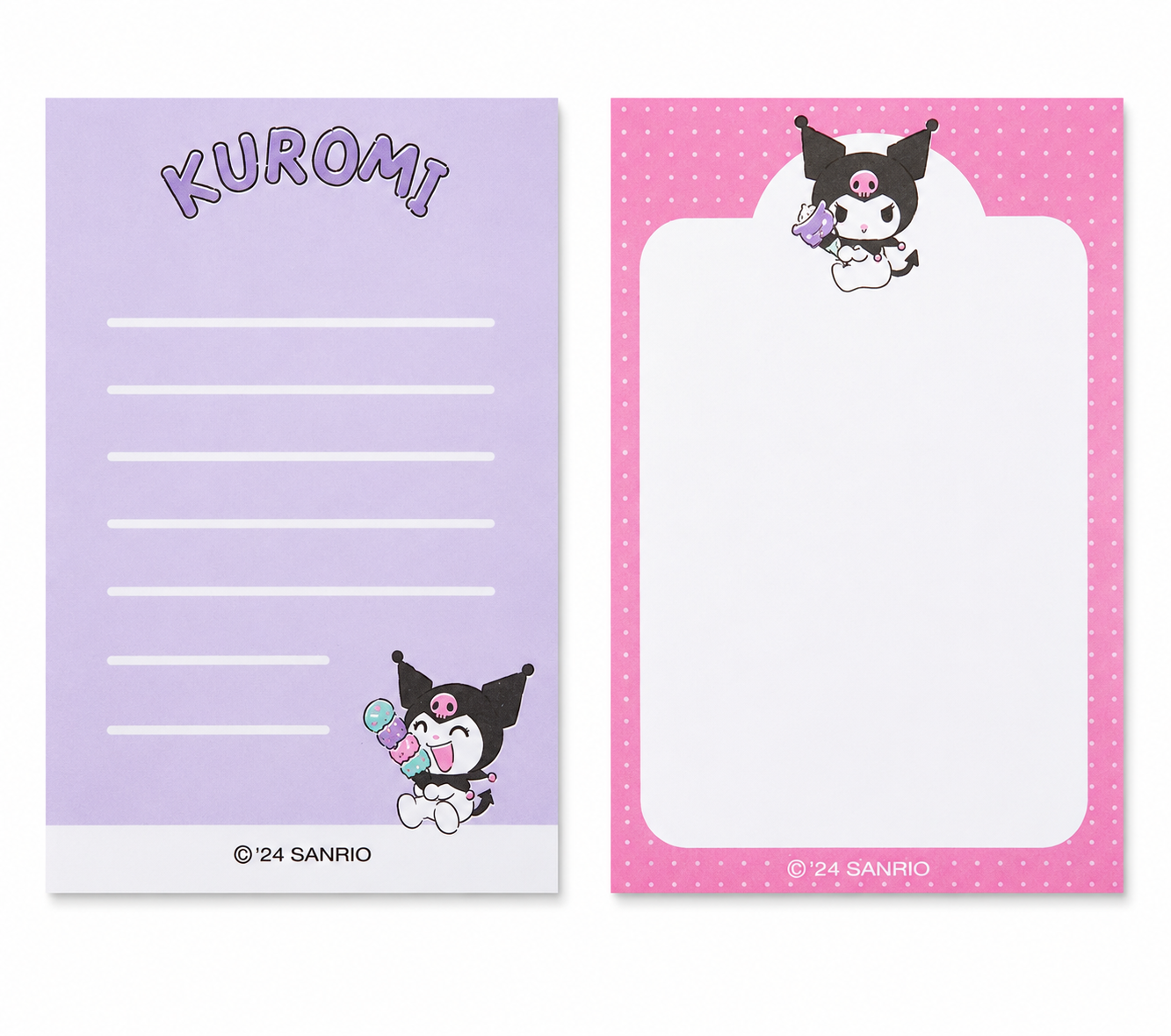 Kuromi Memo Pad