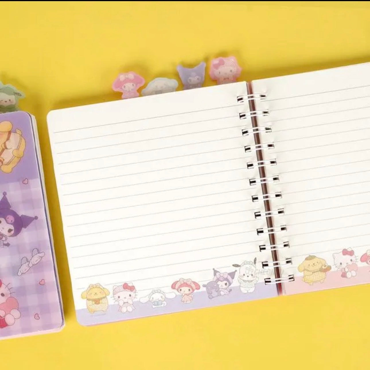 Sanrio Family 6-Tab Index Notebook