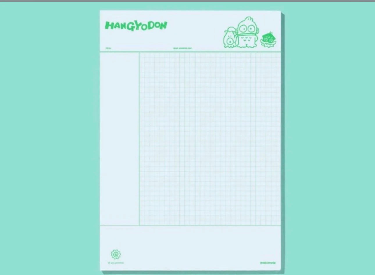 Hangyodon B5 Notepad