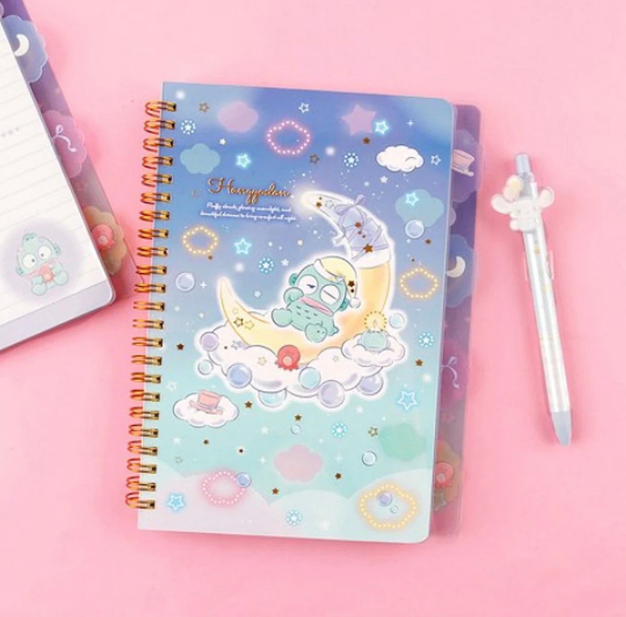 Hangyodon 4-Tab Index Notebook