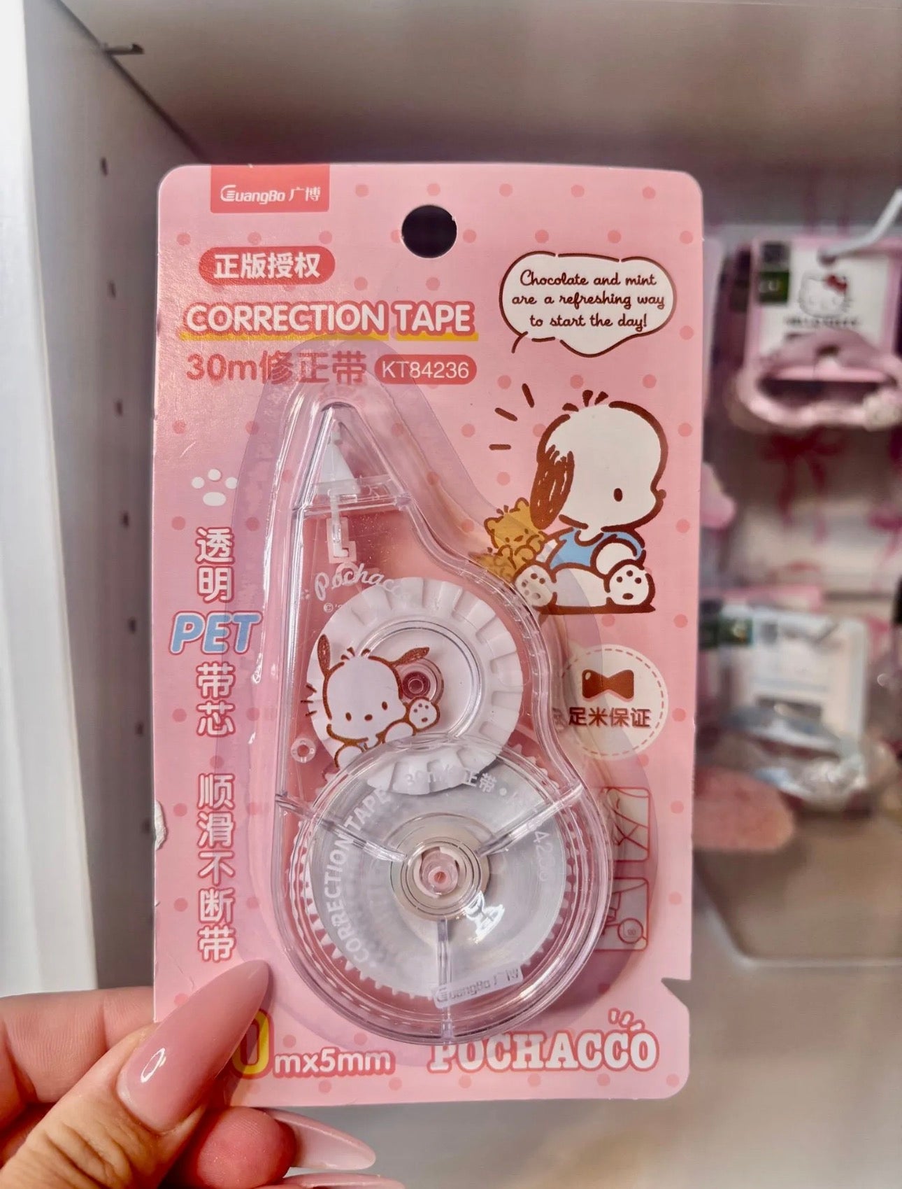 Pochacco Correction Tape