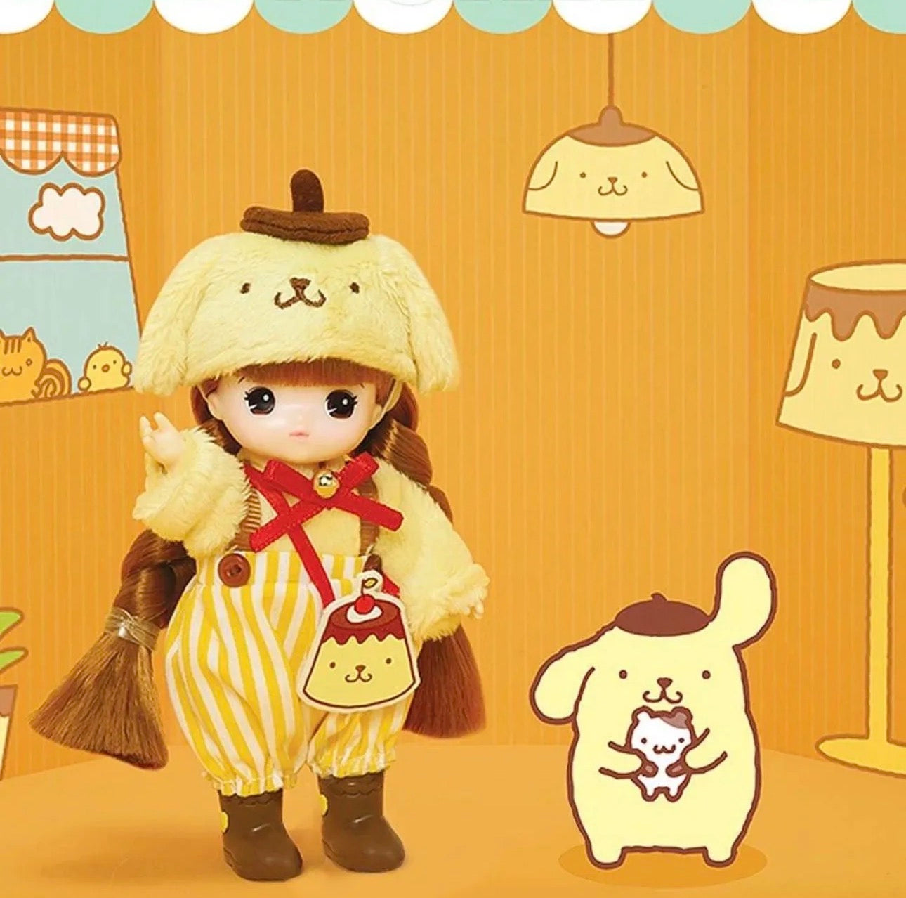 Pompompurin x Little Mimi Collectable Doll