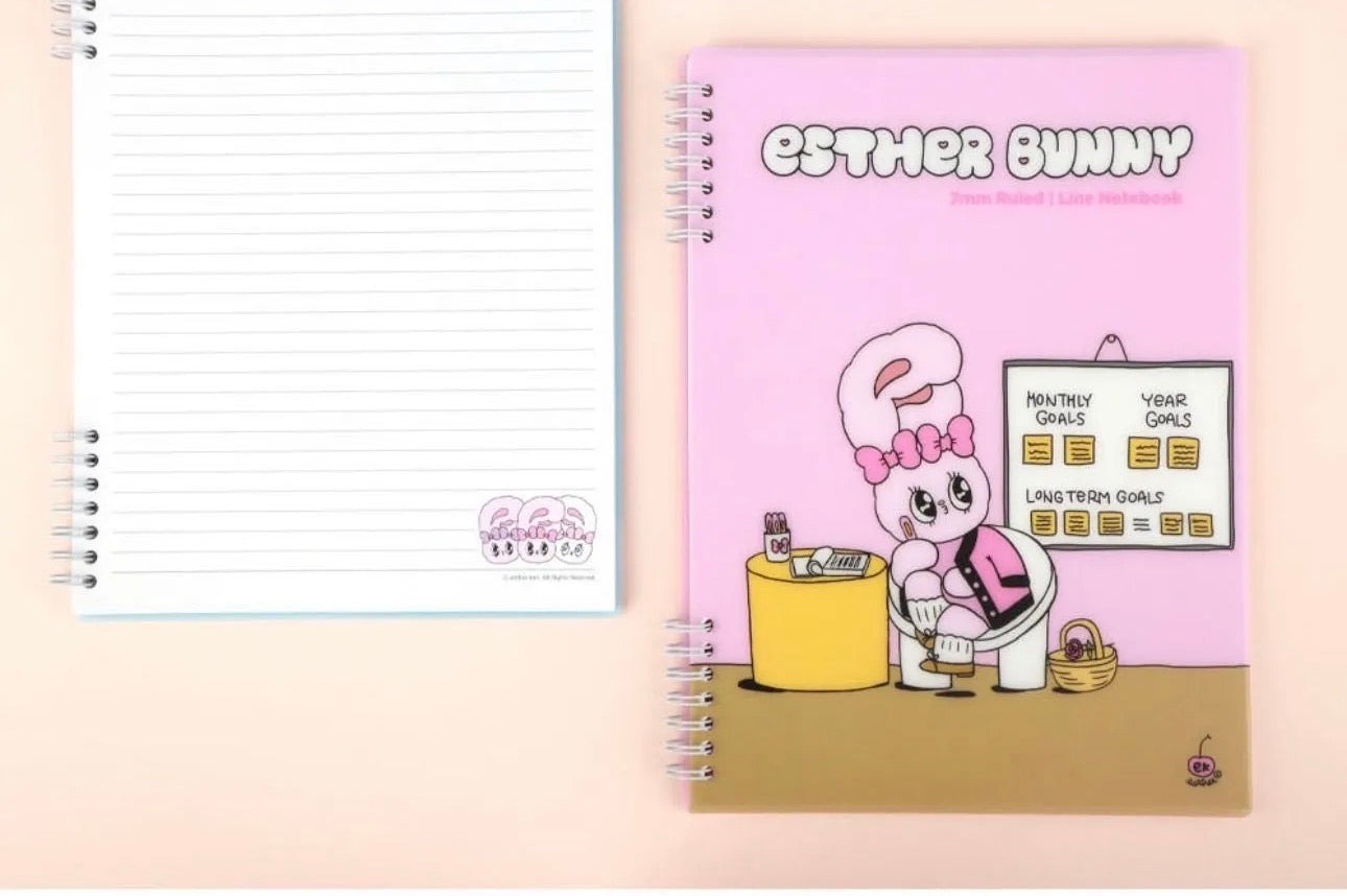 Esther Bunny B5 Notebook