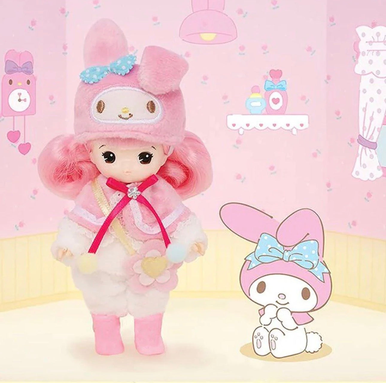 Mimi x Sanrio My Melody Little Mimi Doll