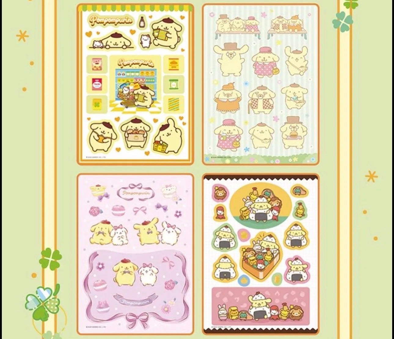 Pompompurin Sticker Book