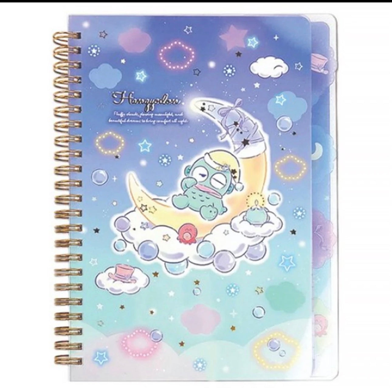Hangyodon 4-Tab Index Notebook