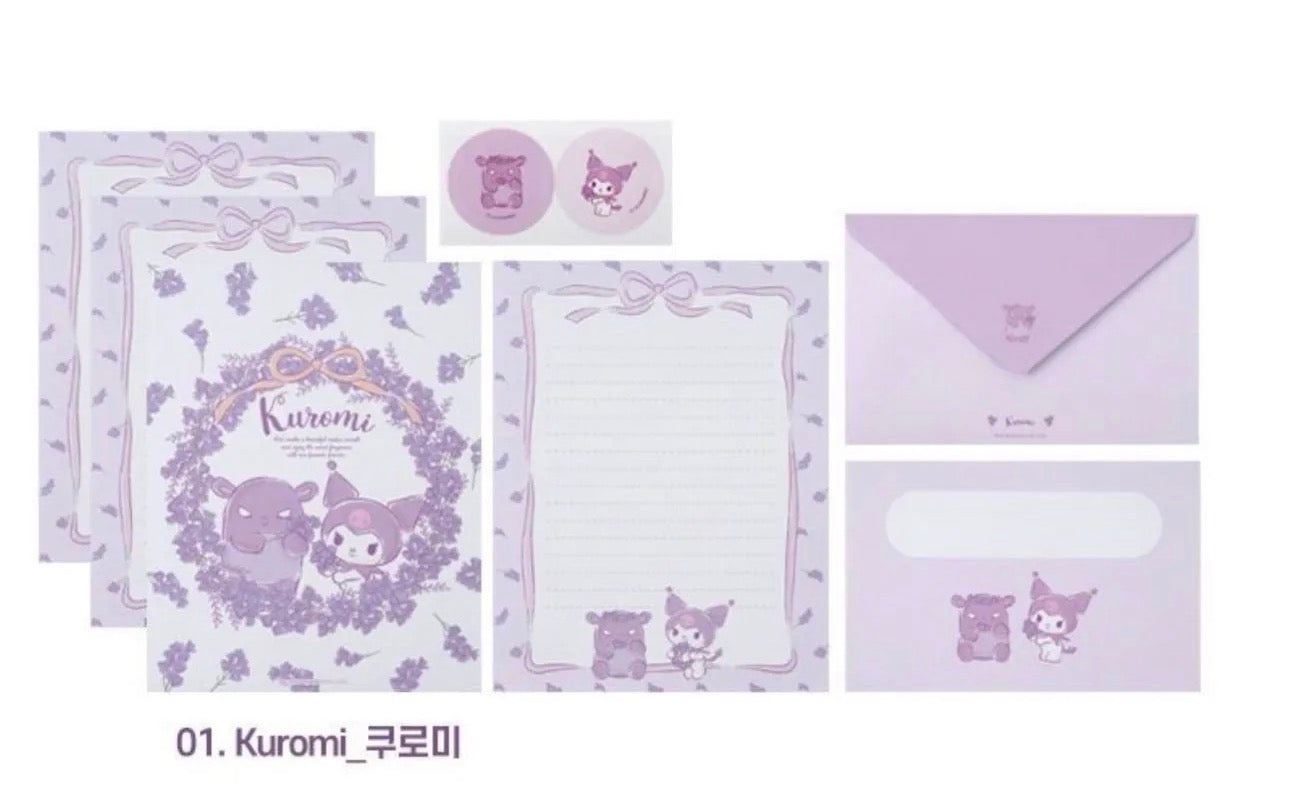 Kuromi Letter Set