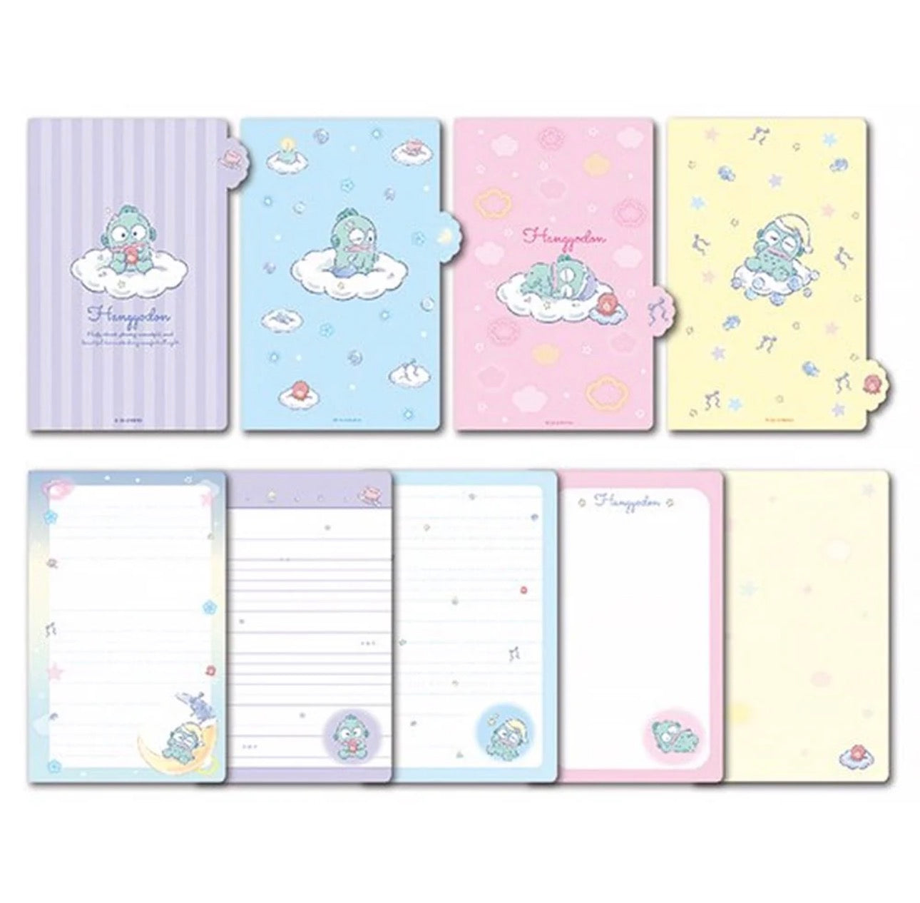 Hangyodon 4-Tab Index Notebook