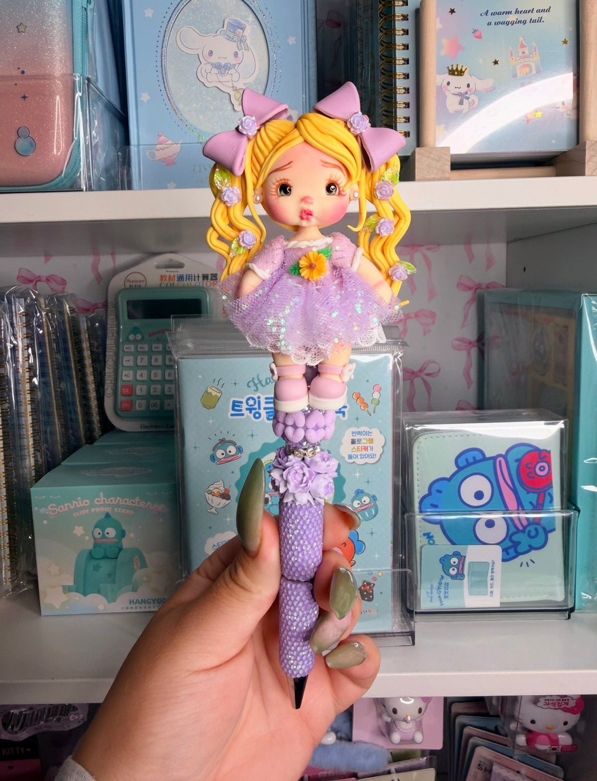 Rapunzel Inspired Girl Custom Pen
