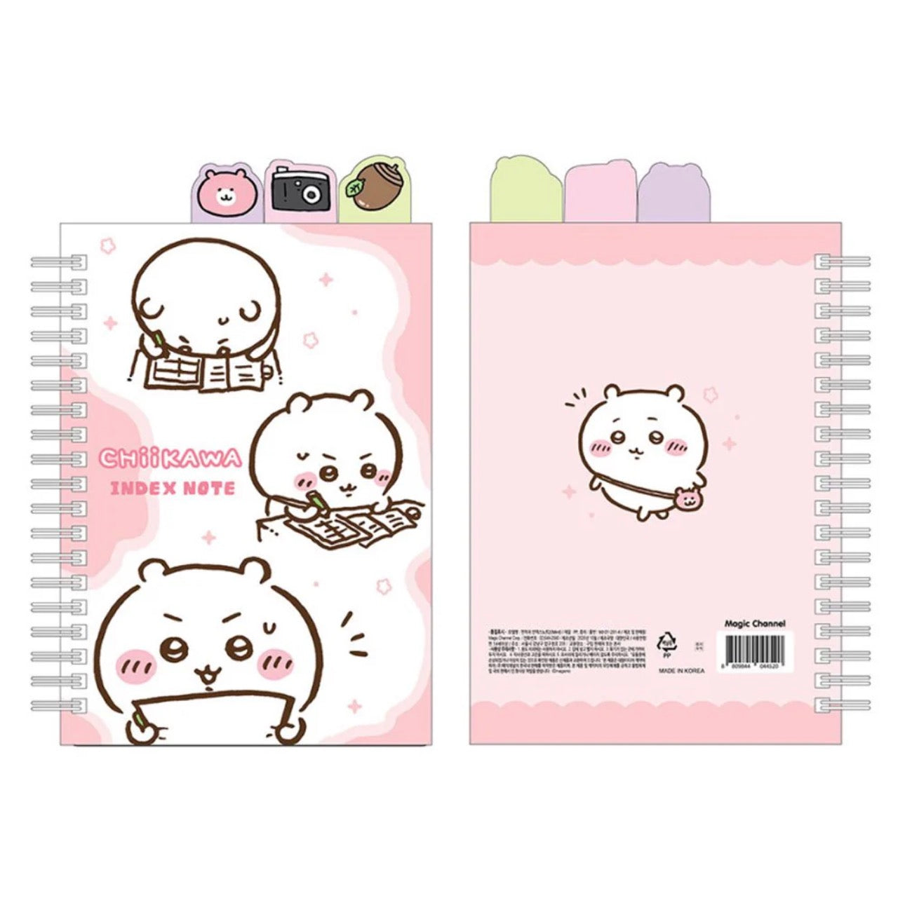 Chiikawa 3-Tab Index Notebook