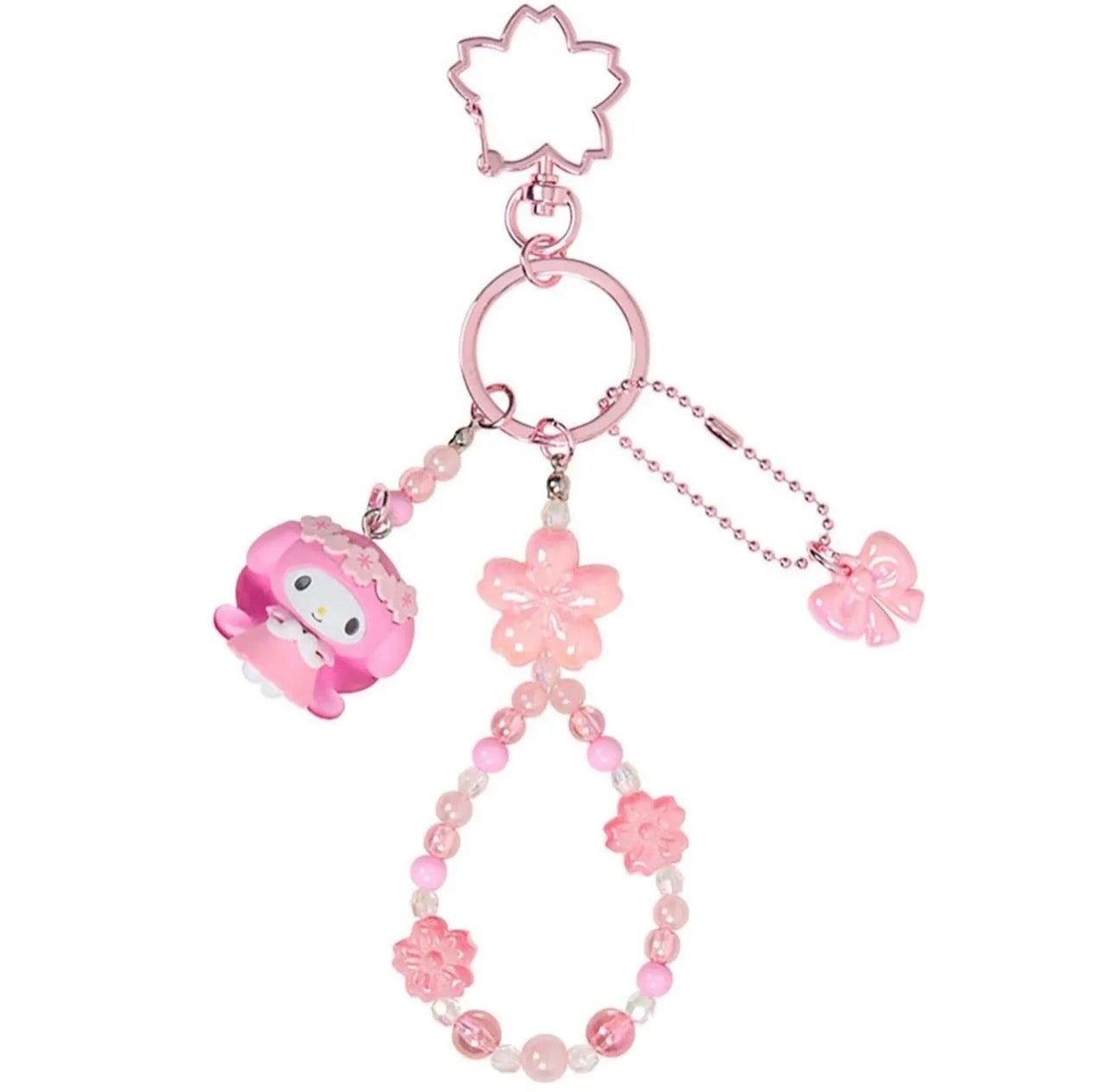 My Melody Sakura Keychain