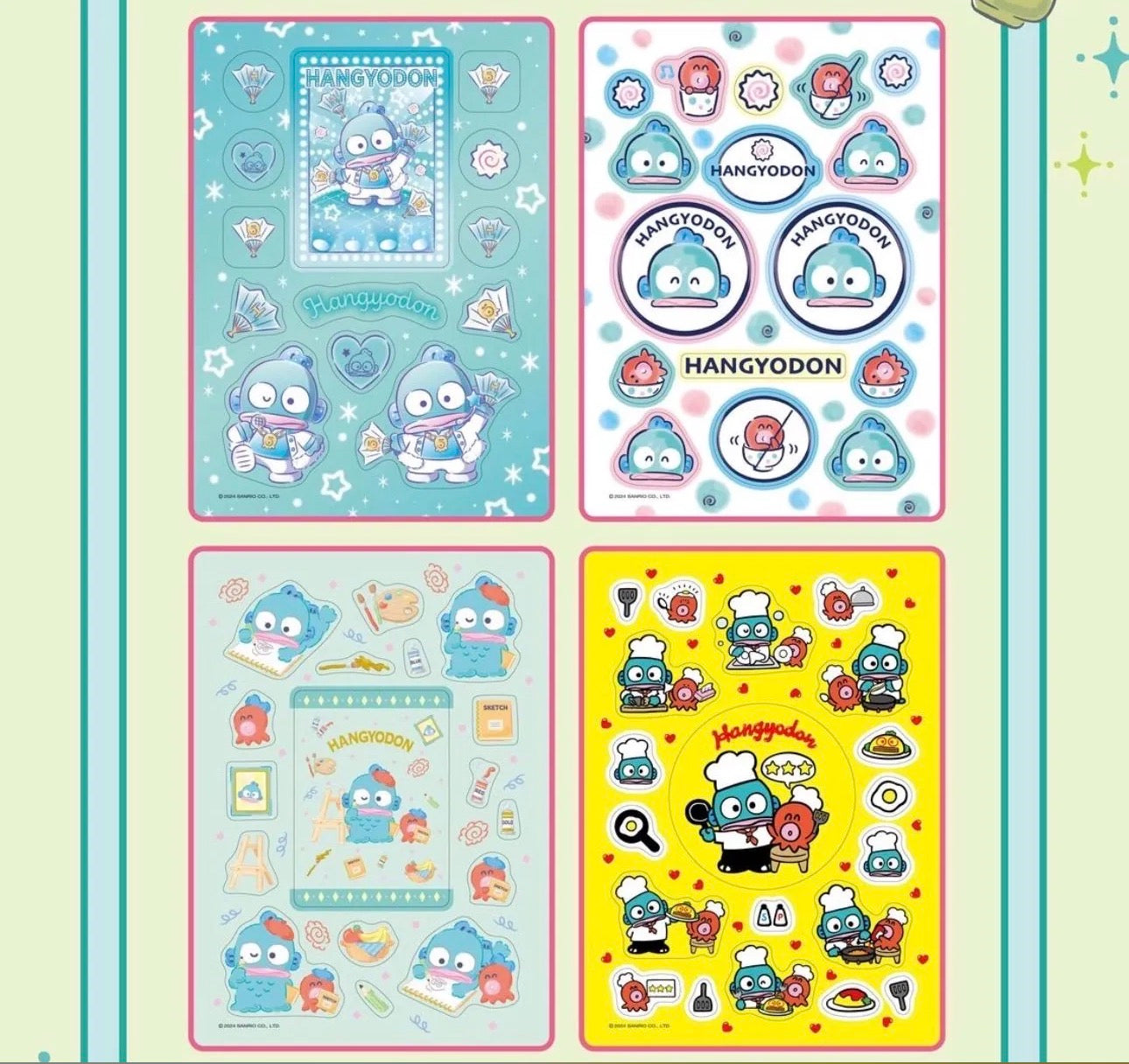 Hangyodon Sticker Book