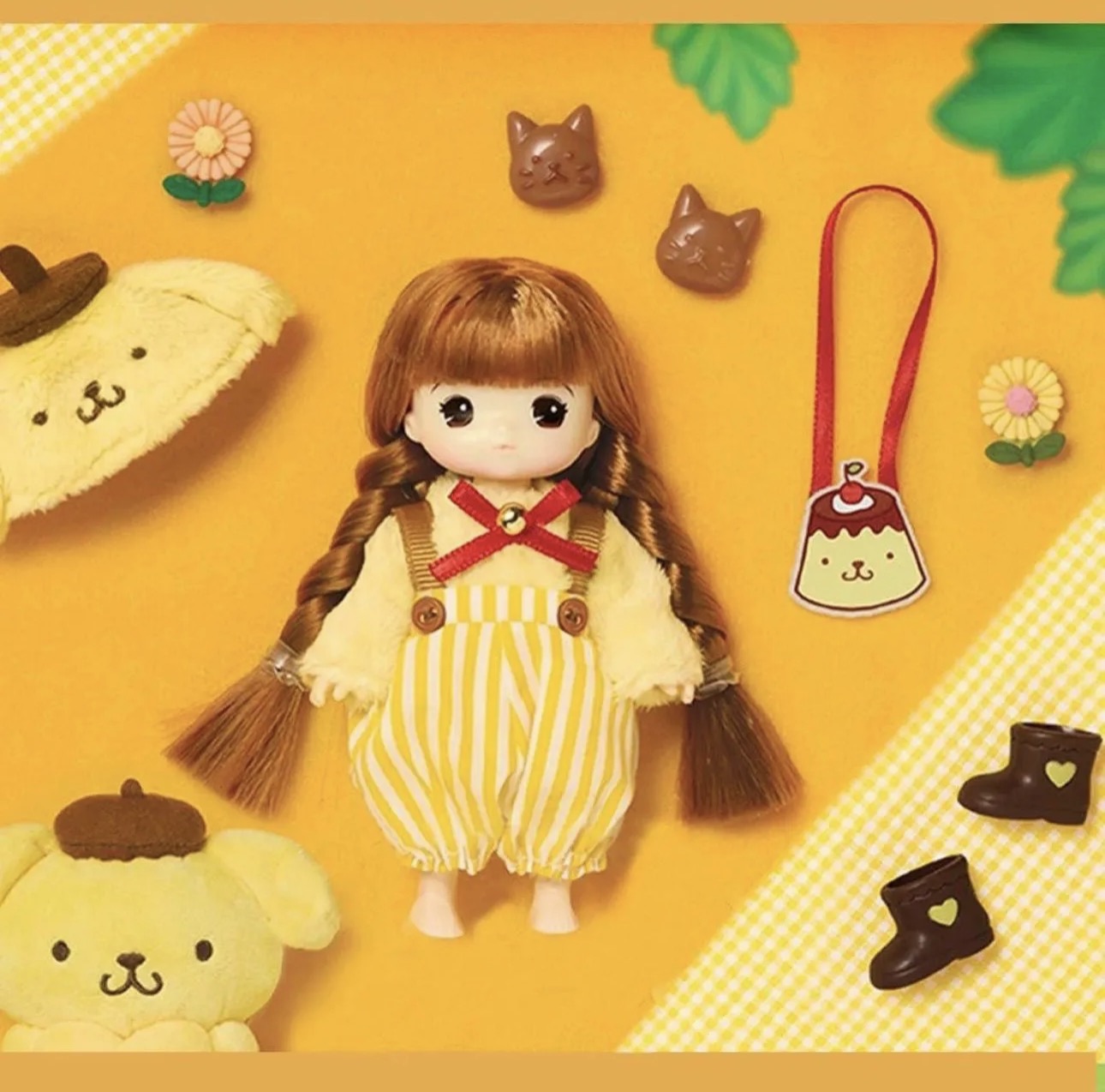 Pompompurin x Little Mimi Collectable Doll
