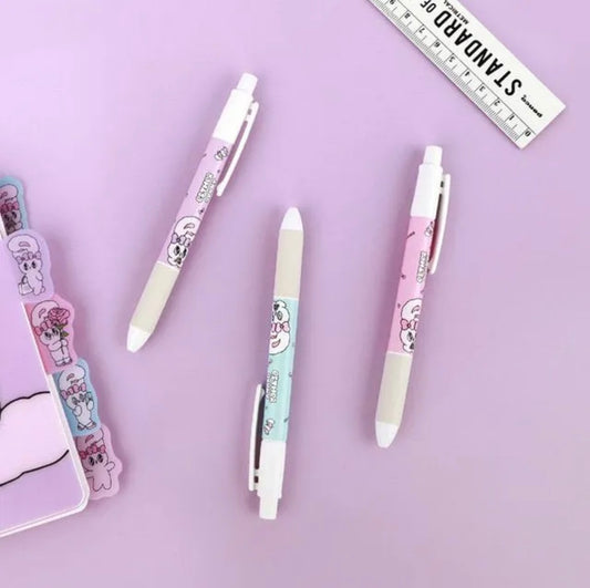 Esther Bunny Twist 3-color Pen (one pen random)