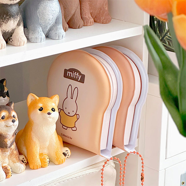 Miffy Toast Key Ring Squishy Notepad