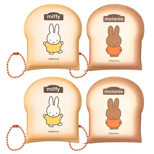 Miffy Toast Key Ring Squishy Notepad