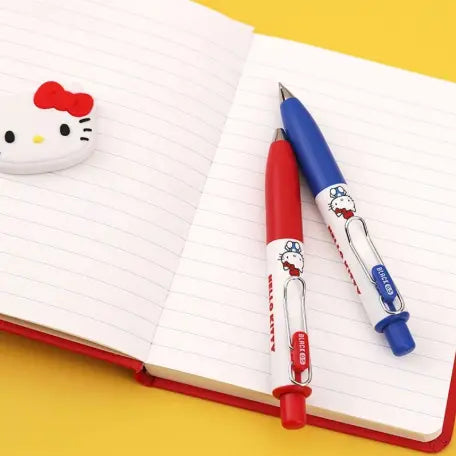 Sanrio Hello Kitty Mini Clip Ballpoint Pen (Black ink 0.5mm)