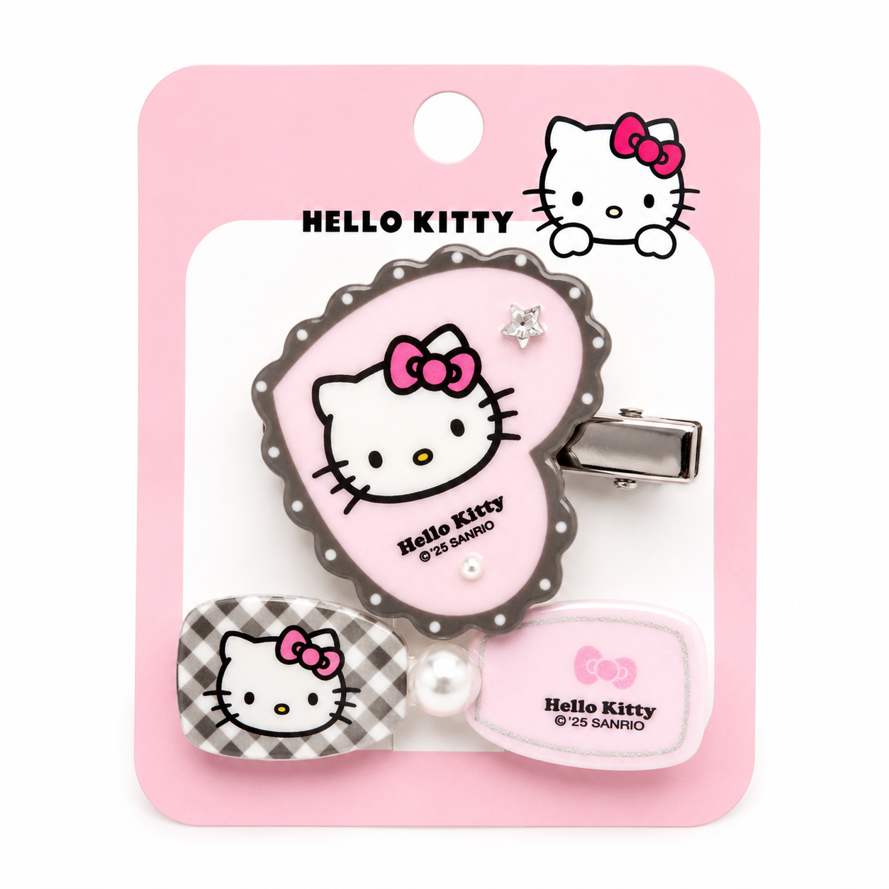 Hello Kitty Alligator Hair Clips