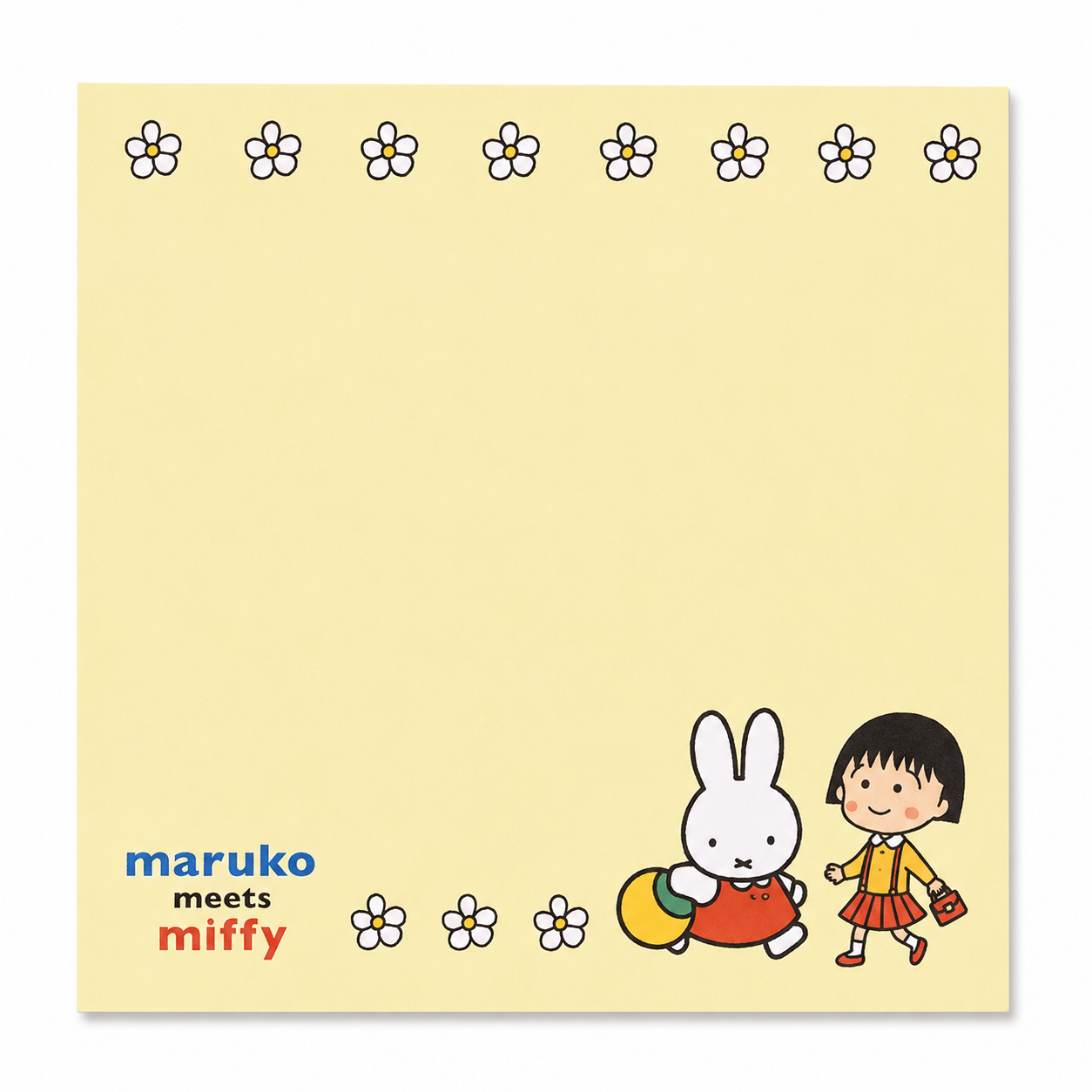 Maruko Meets Miffy Sticky Notes