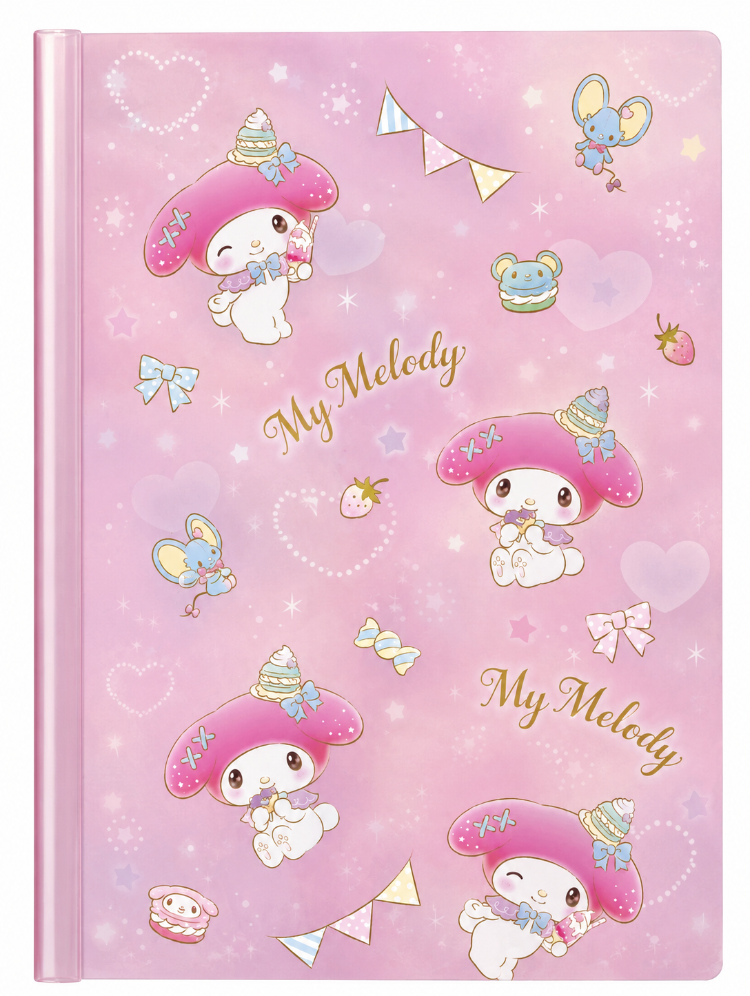 My Melody Sliding Binder Folder
