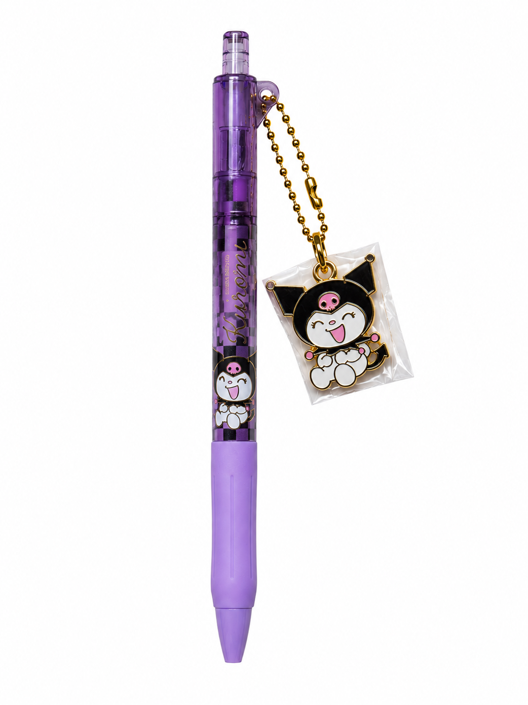 Kuromi Medal Charm Pen