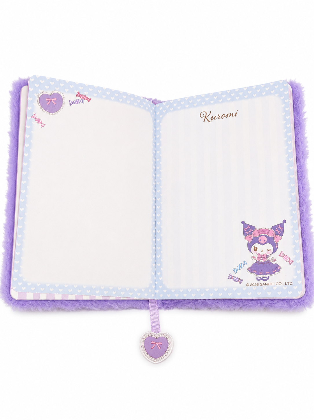 Kuromi Fluffy Journal