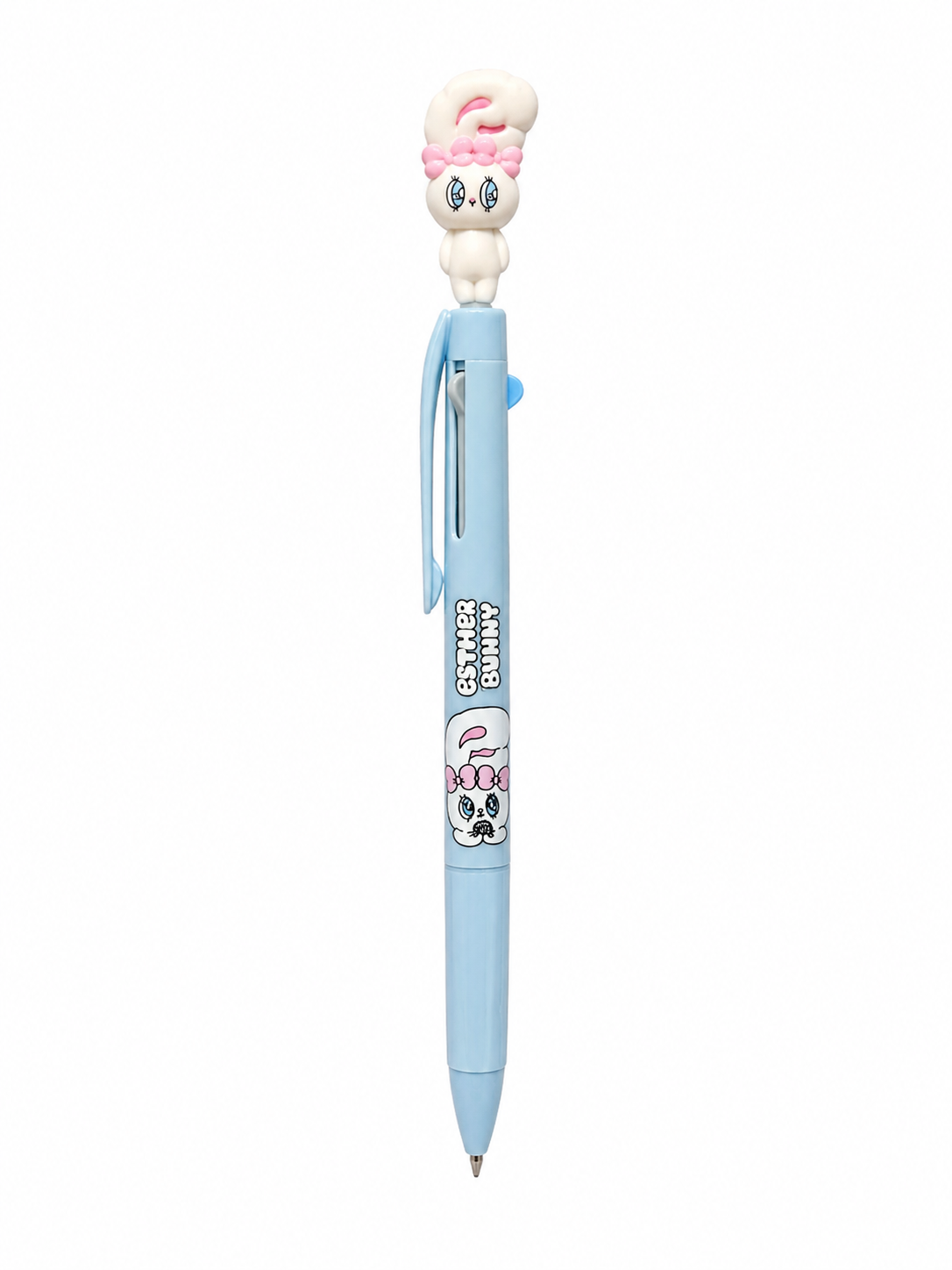 Cream Esther Bunny Mascot Pen